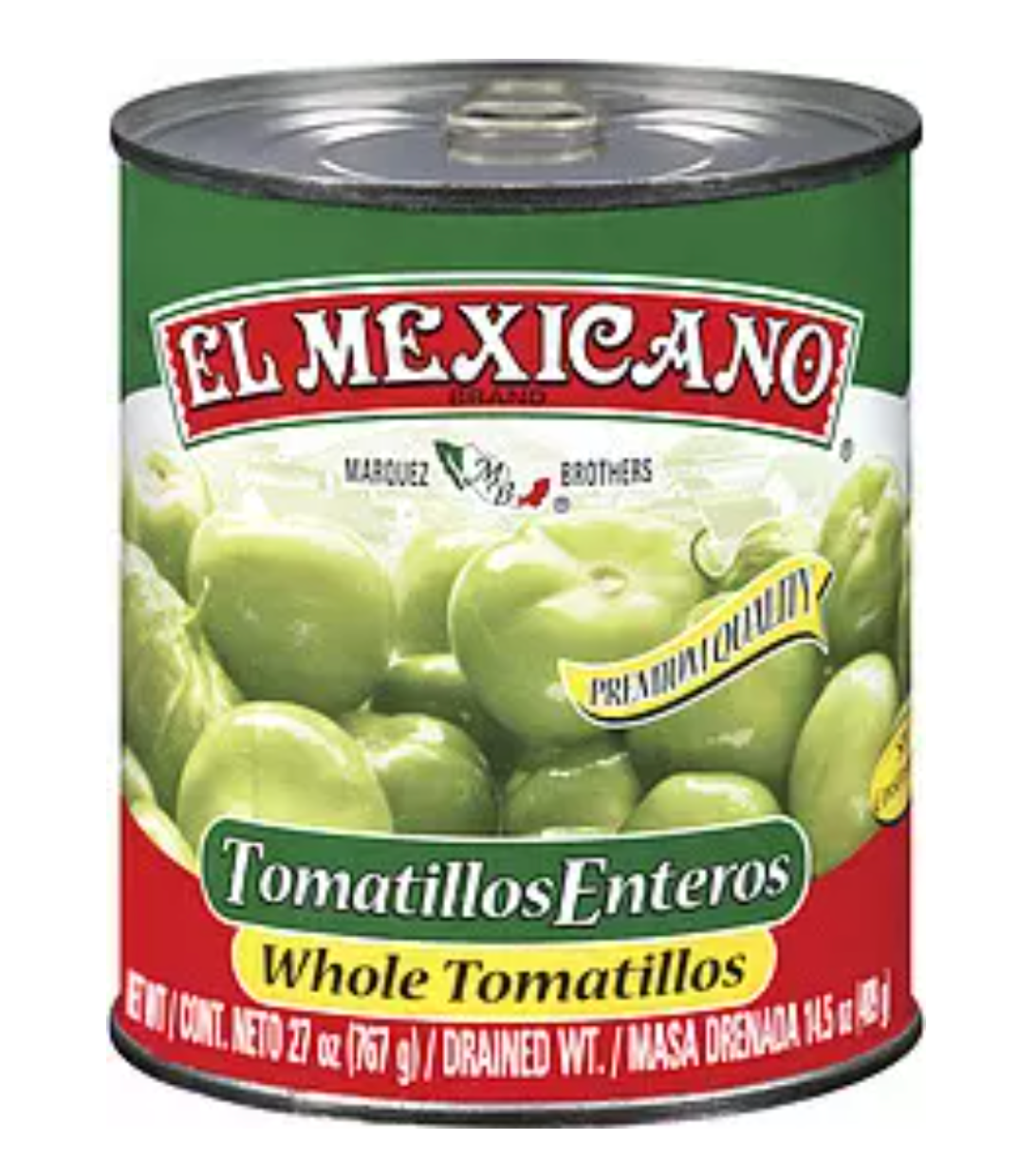 El Mexicano Whole Tomatillos 27 oz