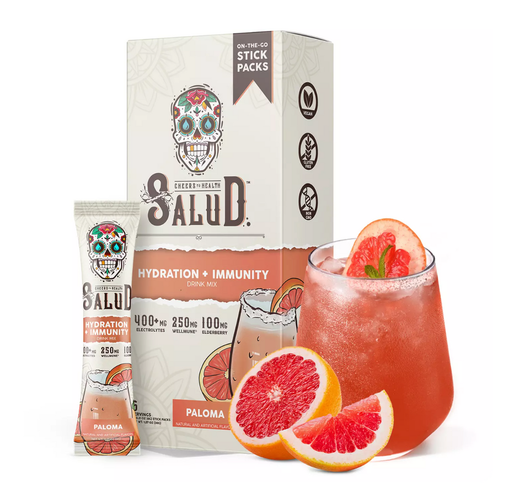 Salud Hydration + Immunity Drink Mix Stick Packs - Paloma