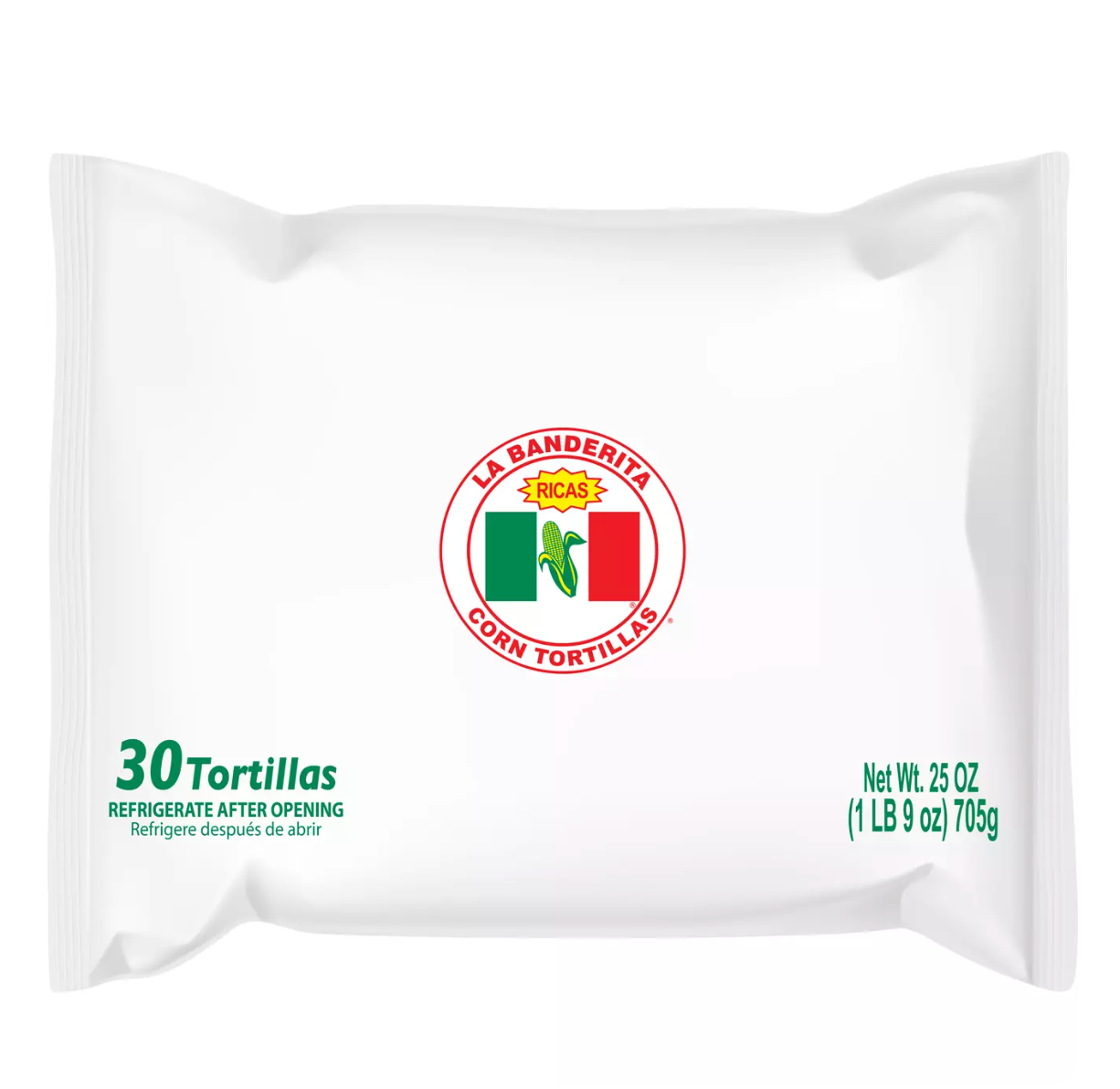 La Banderita White Corn Tortillas 30 ct Main image