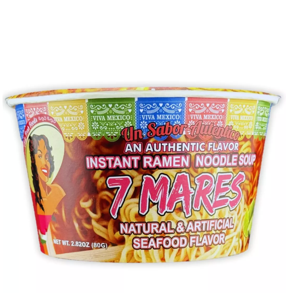 Cielo Fresh Foods Un sabor Autentico 7 Mares Instant Ramen Noodles 2.82 oz