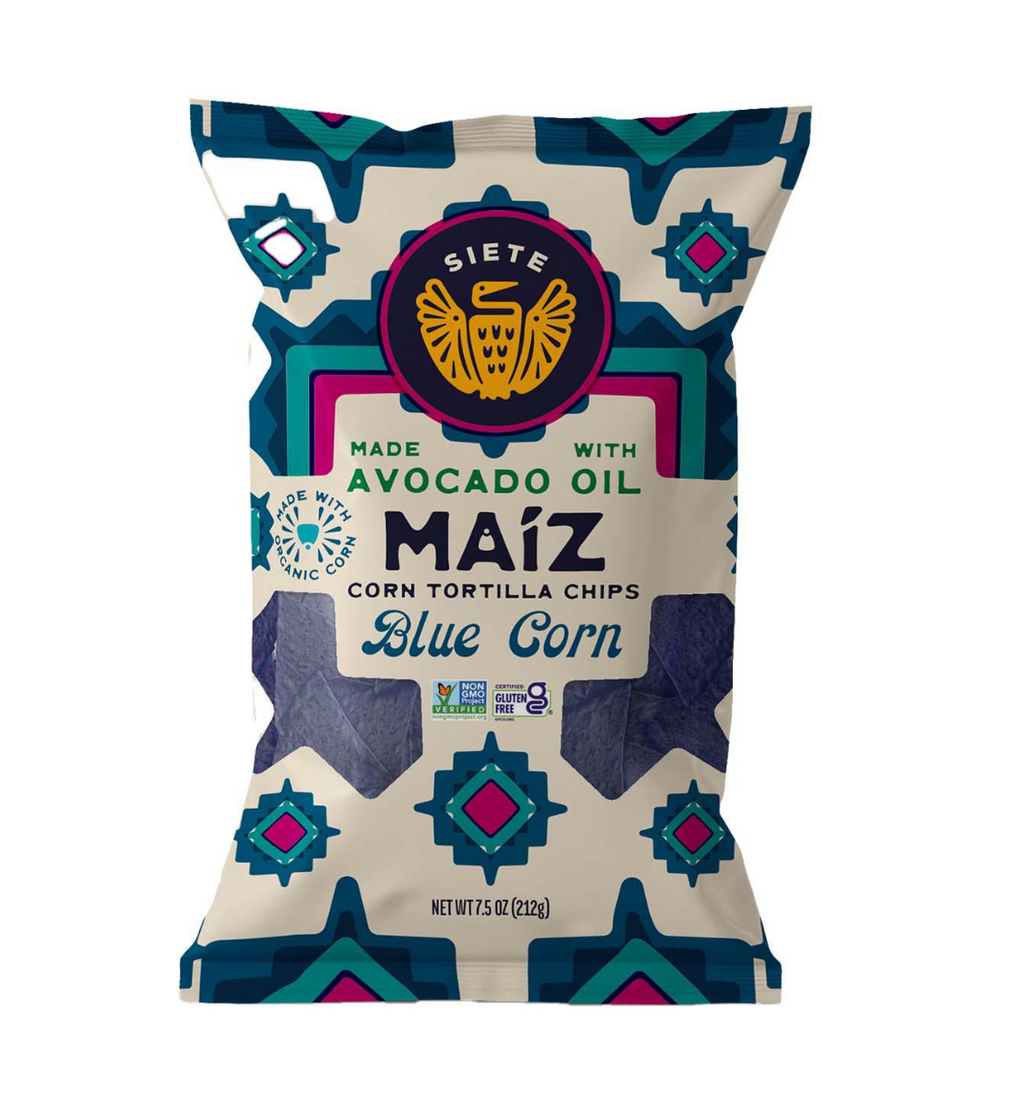 Siete Blue Corn Tortilla Chips 7.5 oz