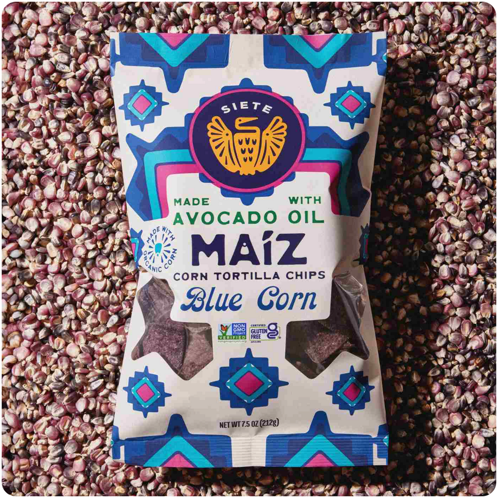 Siete Blue Corn Tortilla Chips 7.5 oz