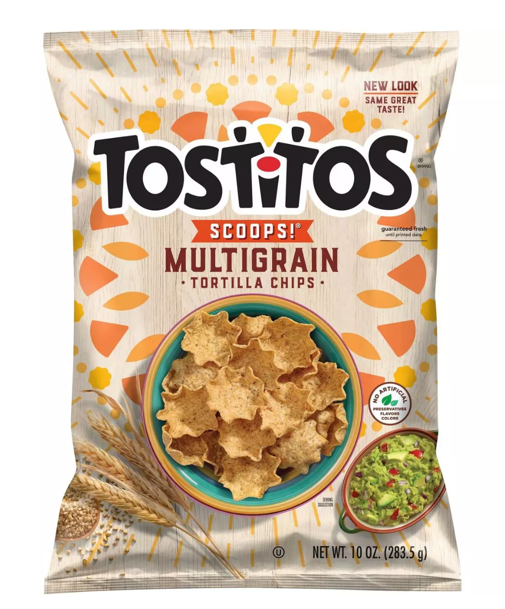 Tostitos Scoops! Multigrain Tortilla Chips 10 oz