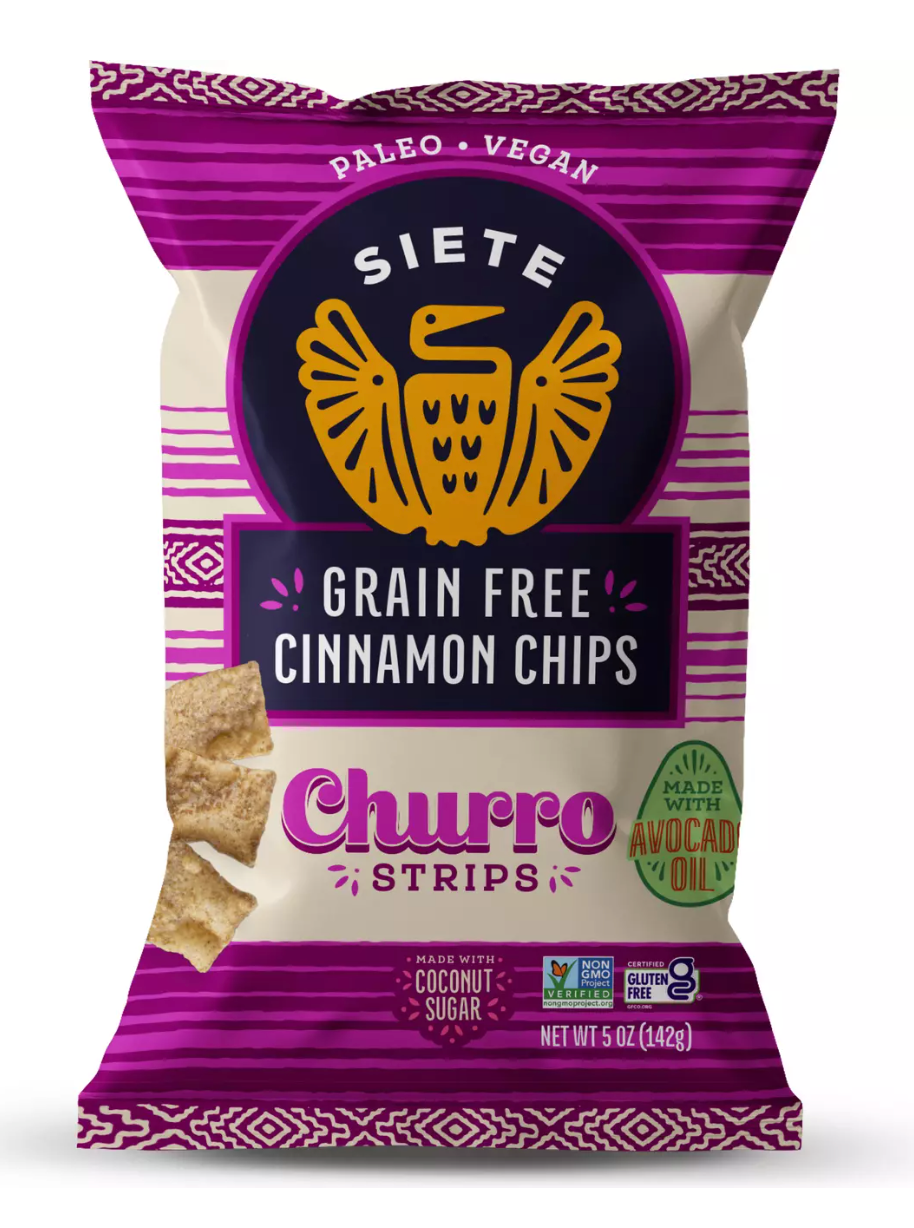 Siete Grain Free Cinnamon Chips Churro Strips 5 oz Main image