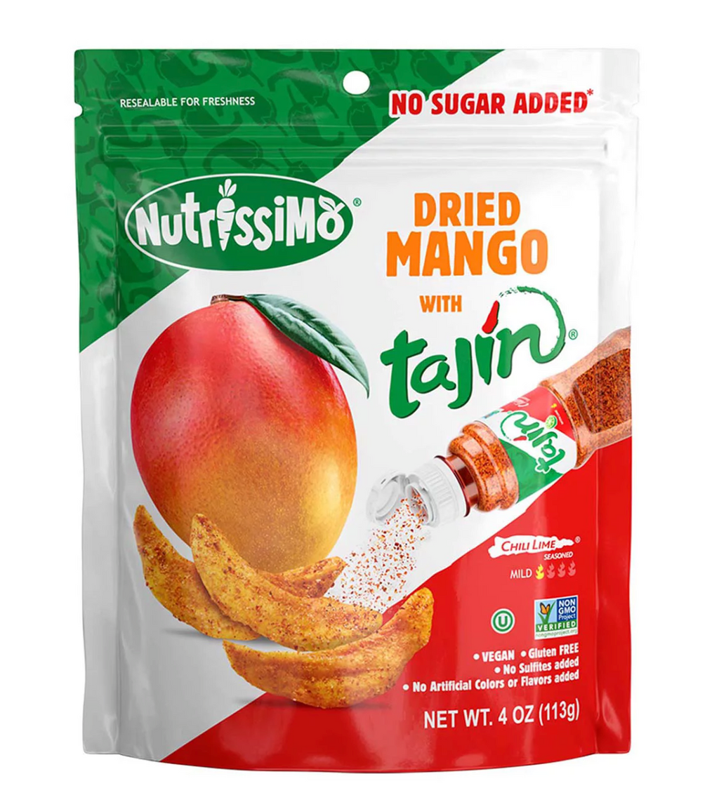 Nutrissimo Dried Mango with Tajin 4 oz