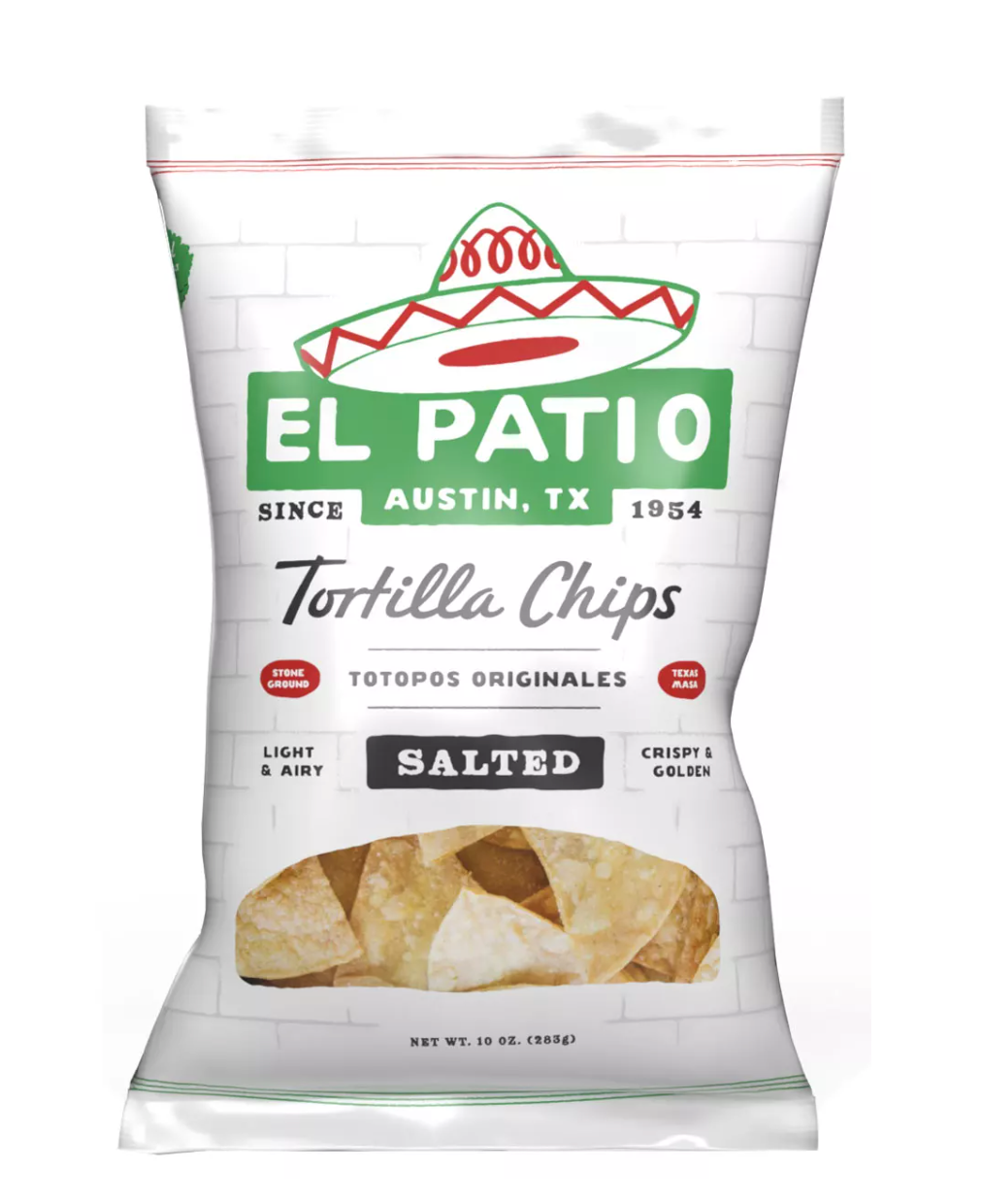El Patio Salted Tortilla Chips 10 oz Main image