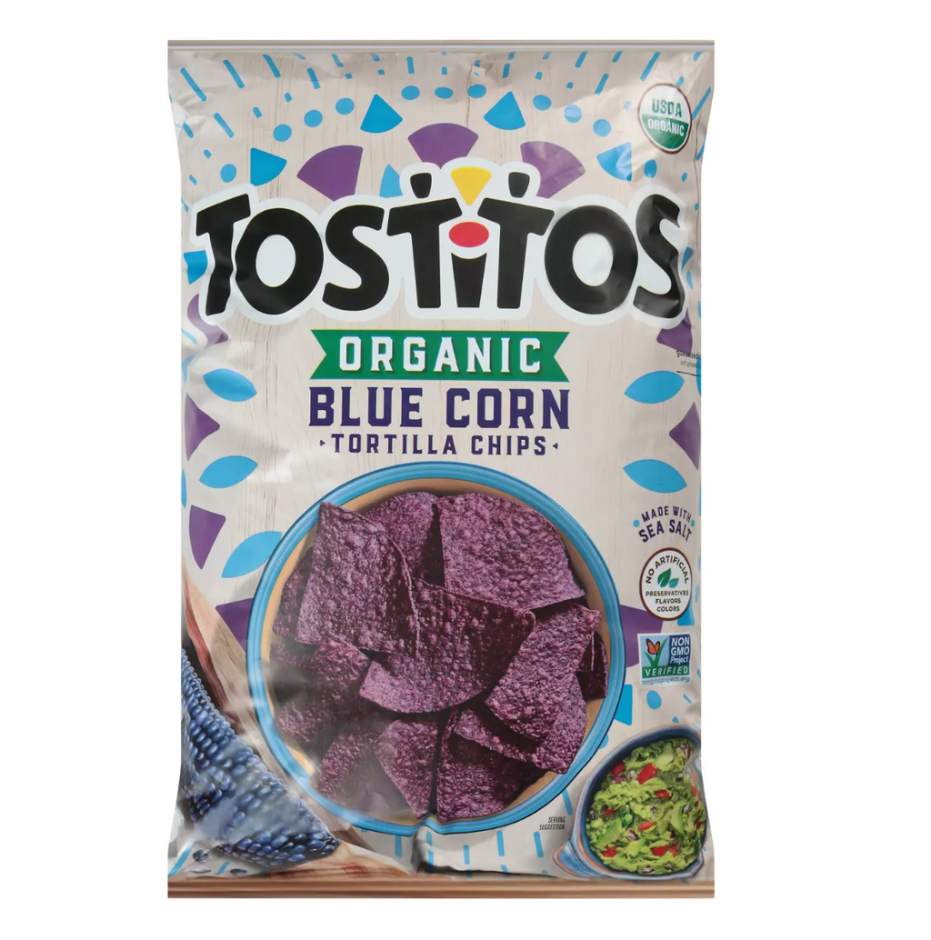 Tostitos Organic Blue Corn Tortilla Chips 10 oz