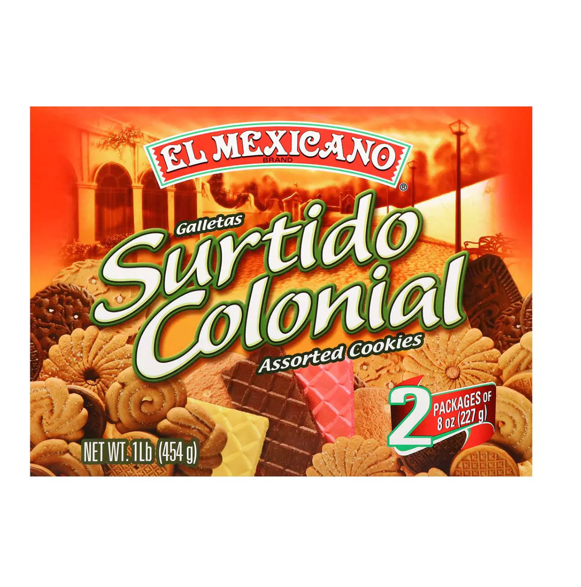 El Mexicano Surtido Colonial Assorted Cookies 1 lb Main image