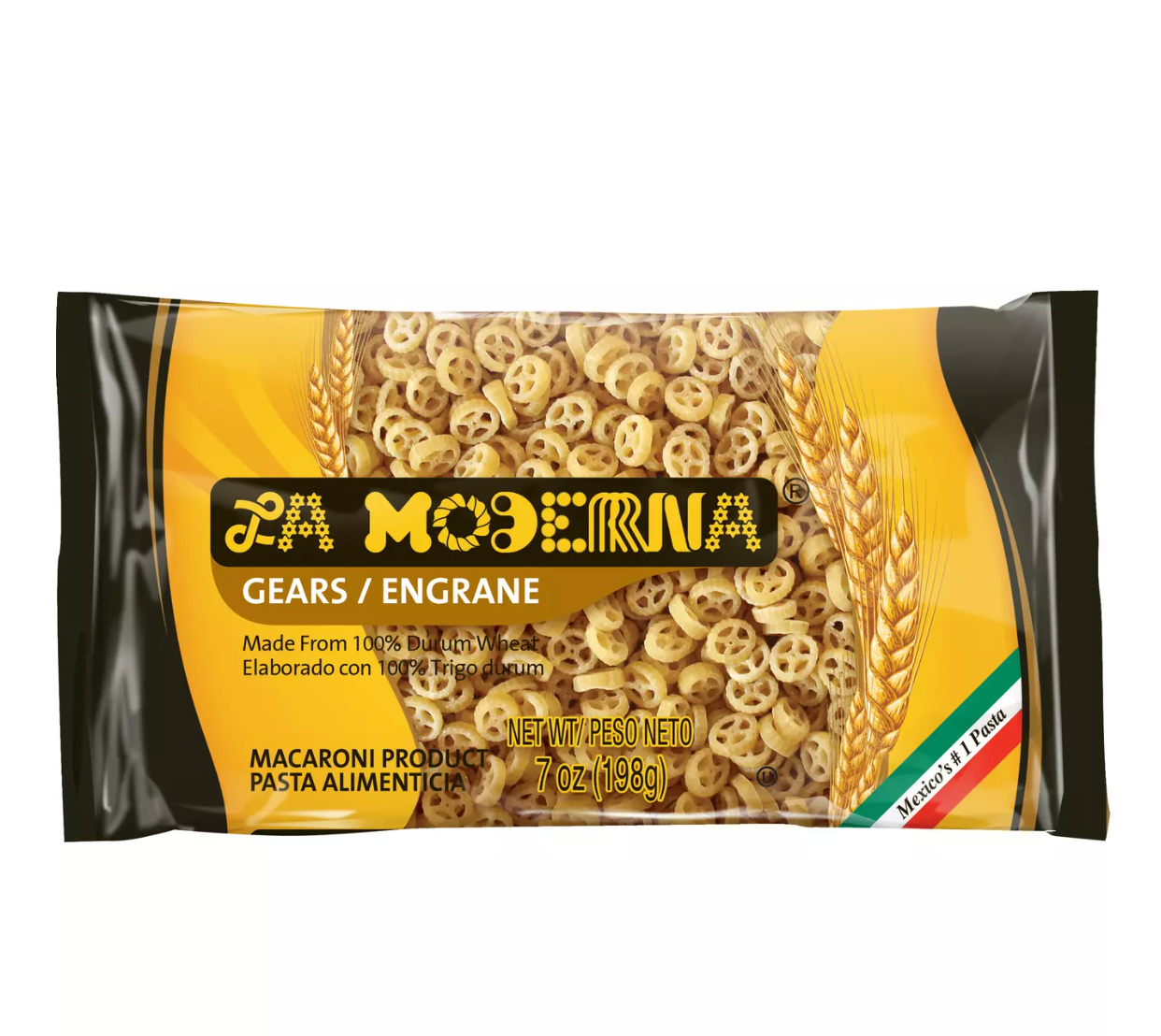 La Moderna Gears Shaped Pasta 7 oz