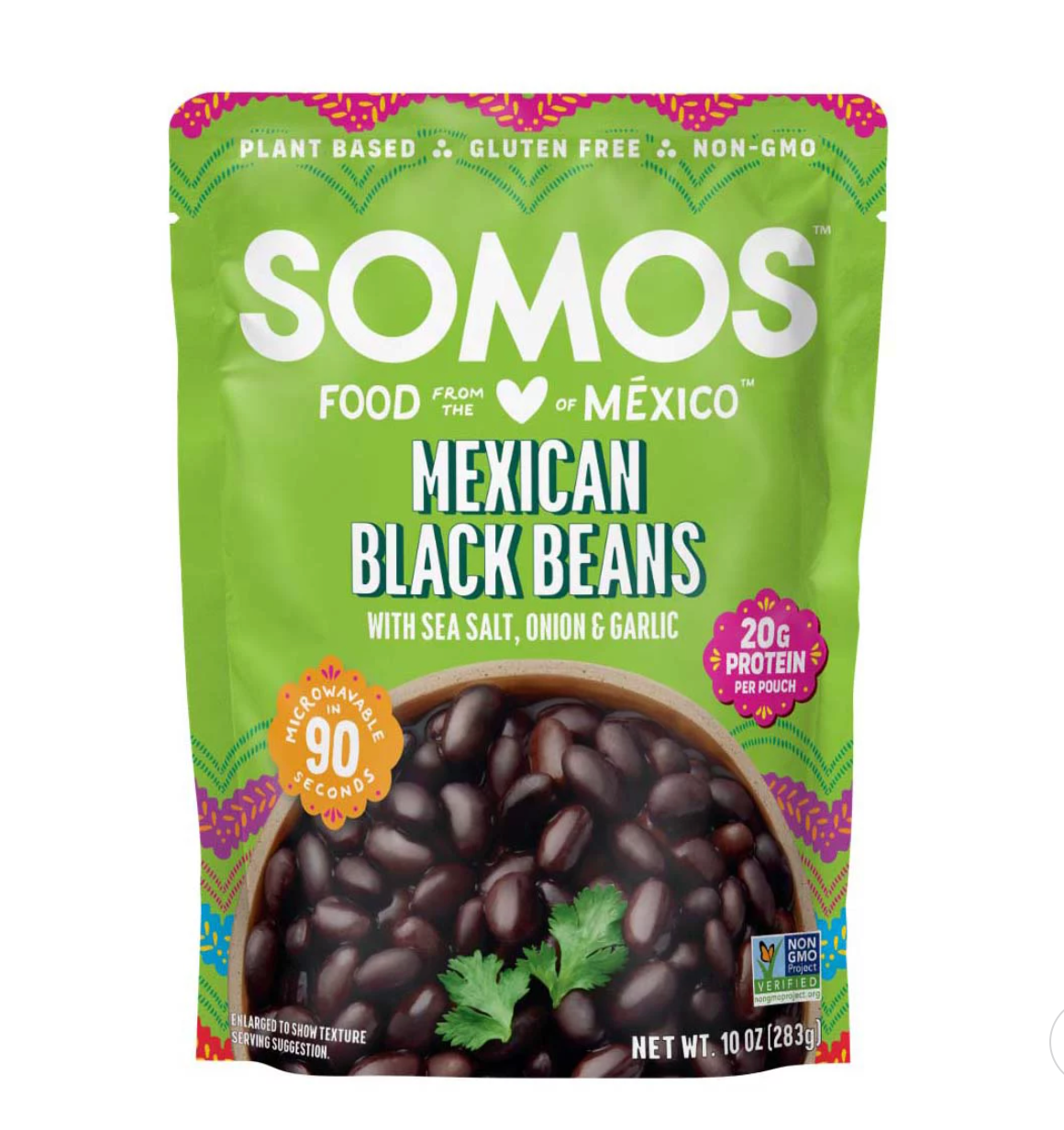 SOMOS Mexican Black Beans 10 oz Main image