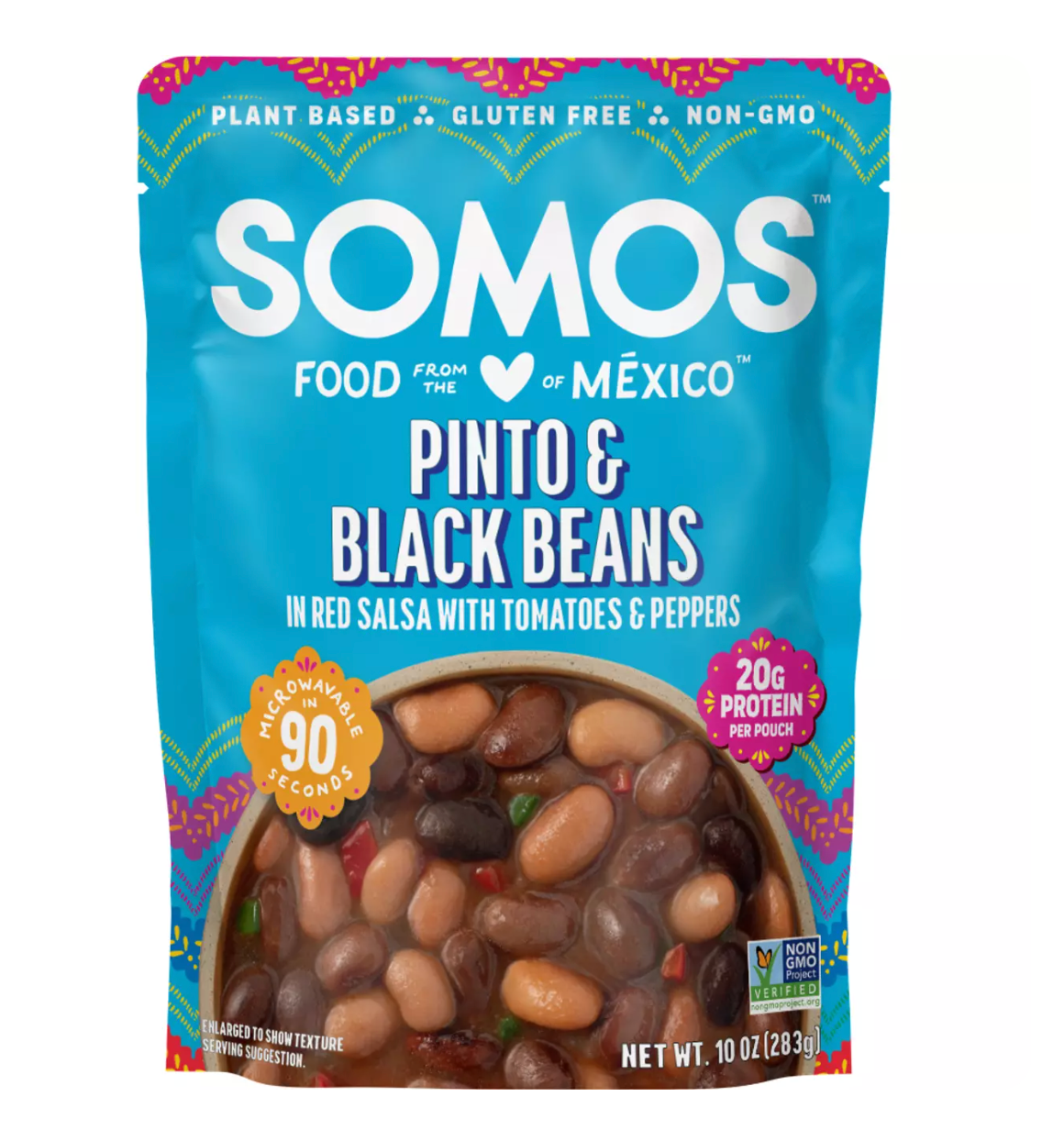 Somos Pinto & Black Beans 10 oz Main image