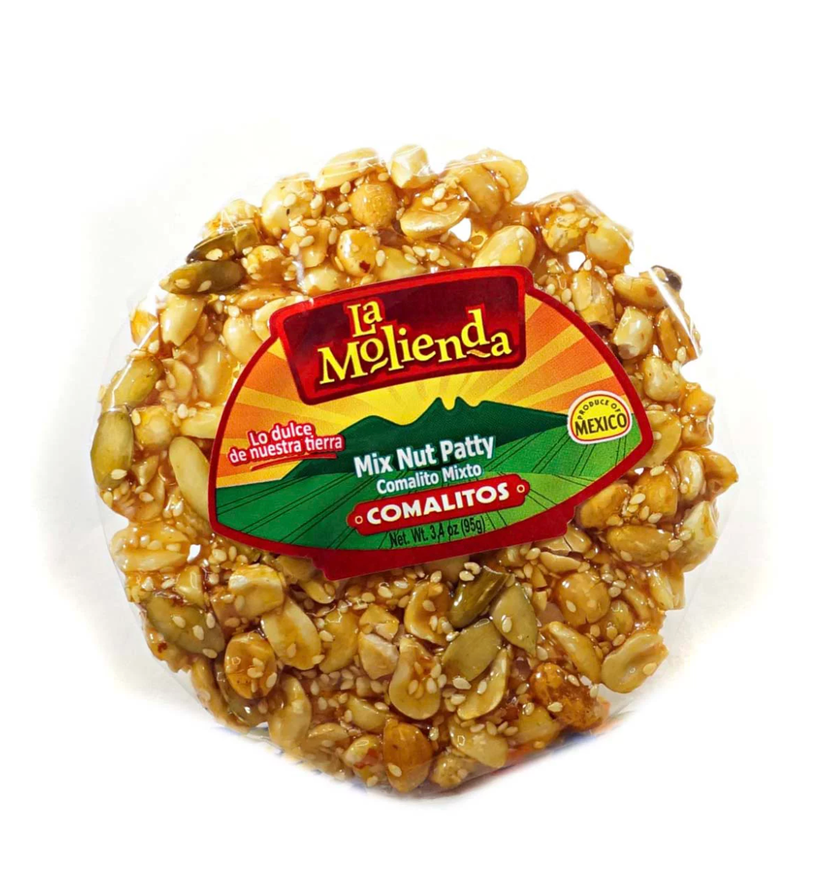 La Molienda Comalitos Mix Nut Patty 3.4 oz Main image