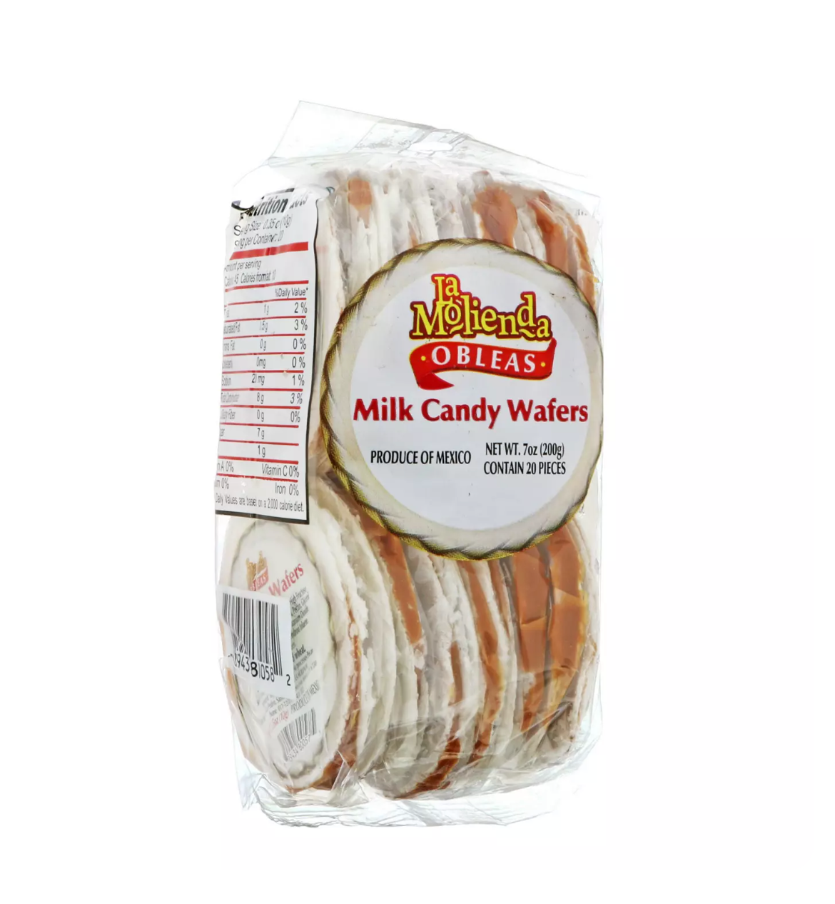 La Molienda Obleas Milk Candy Wafers 7 oz Main image