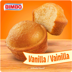 Bimbo Vanilla Mini Muffins Twins Packs