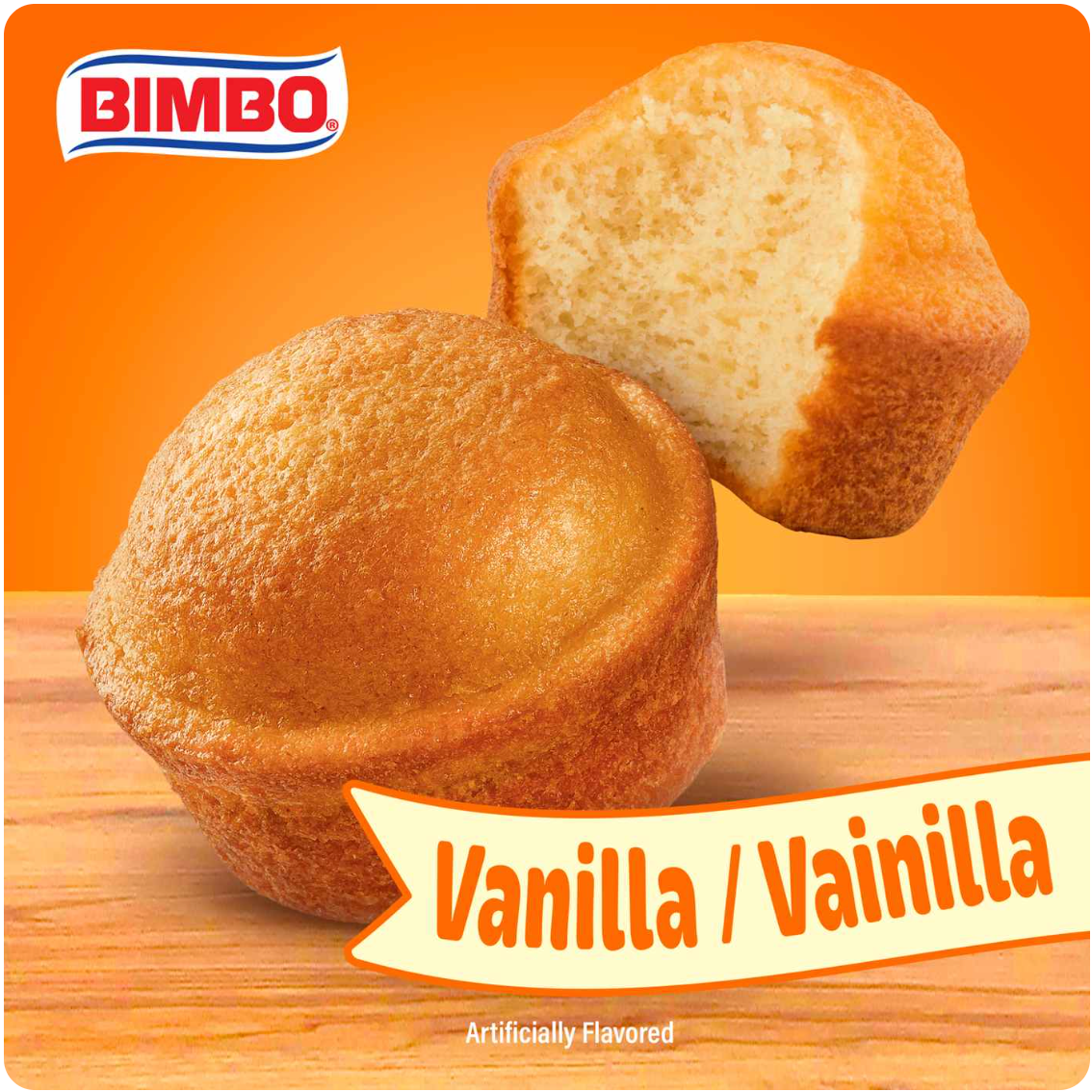 Bimbo Vanilla Mini Muffins Twins Packs
