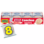 Bimbo Conchas Vanilla Fine Pastry Single Packs