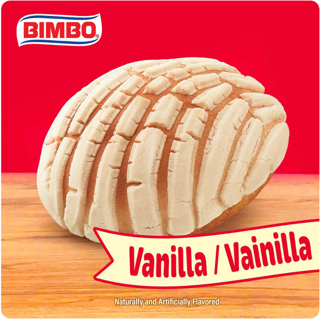 Bimbo Conchas Vanilla Fine Pastry Single Packs