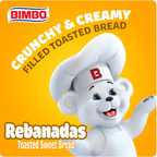 Bimbo Rebanadas Creamy Toasted Sweet Bread 6 Single Packs