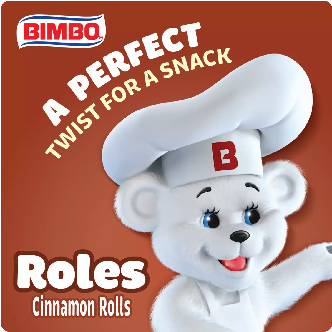 Bimbo Cinnamon Rolls with Raisins 12.88 oz