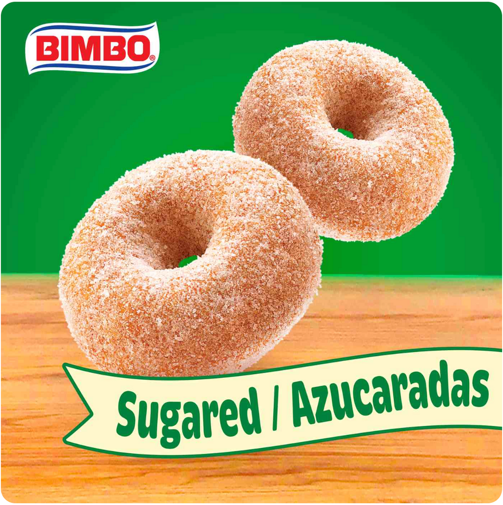 Bimbo Sugared Donuts 6 Twin Packs