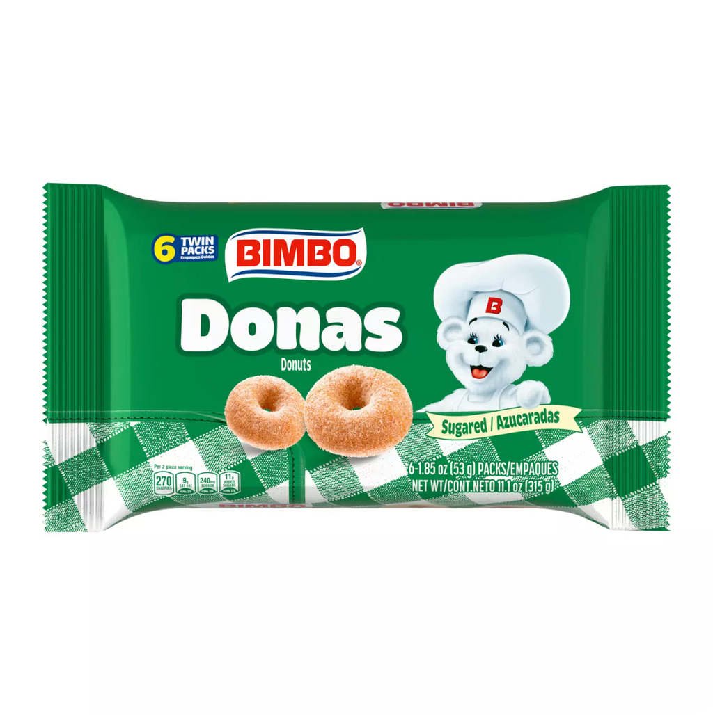 Bimbo Sugared Donuts 6 Twin Packs