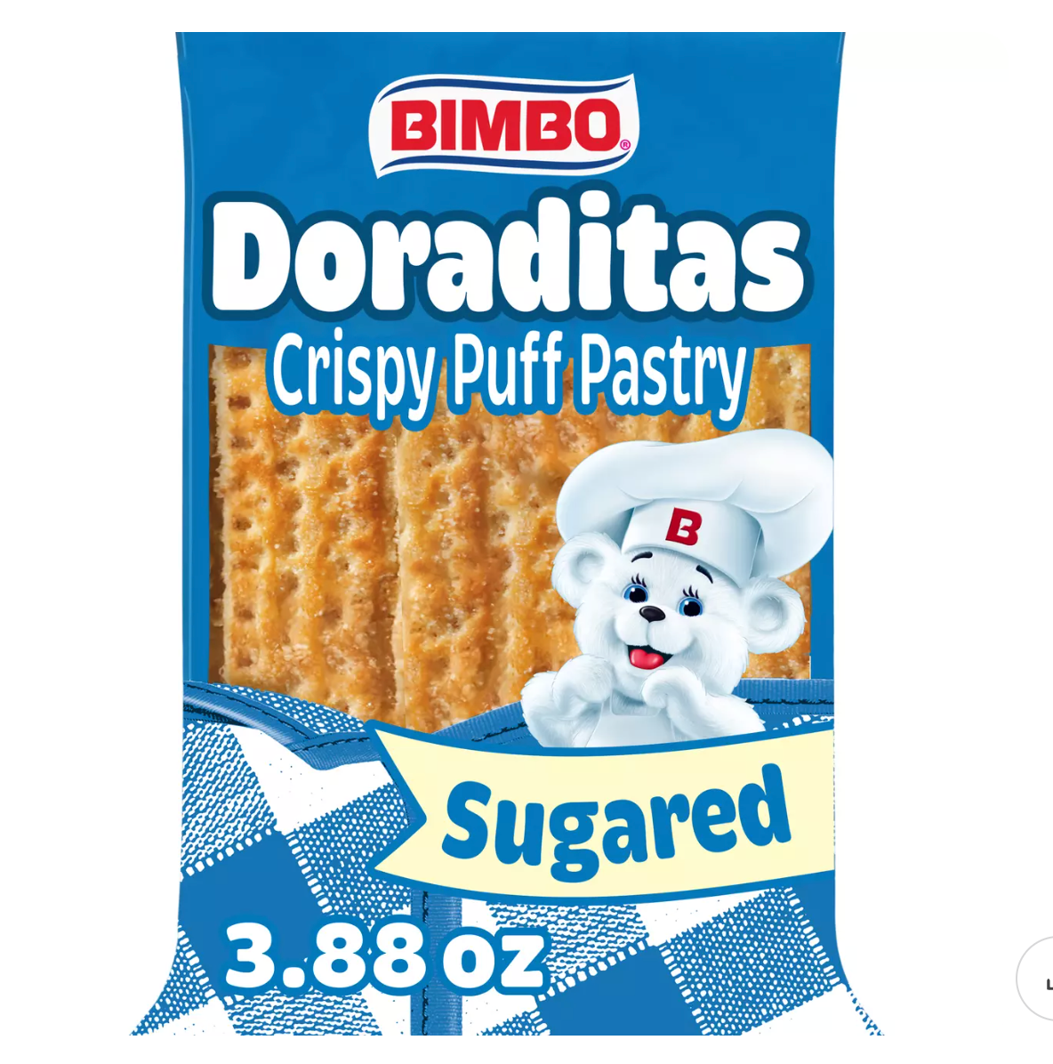Bimbo Doraditas Sugared Crispy Puff Pastries