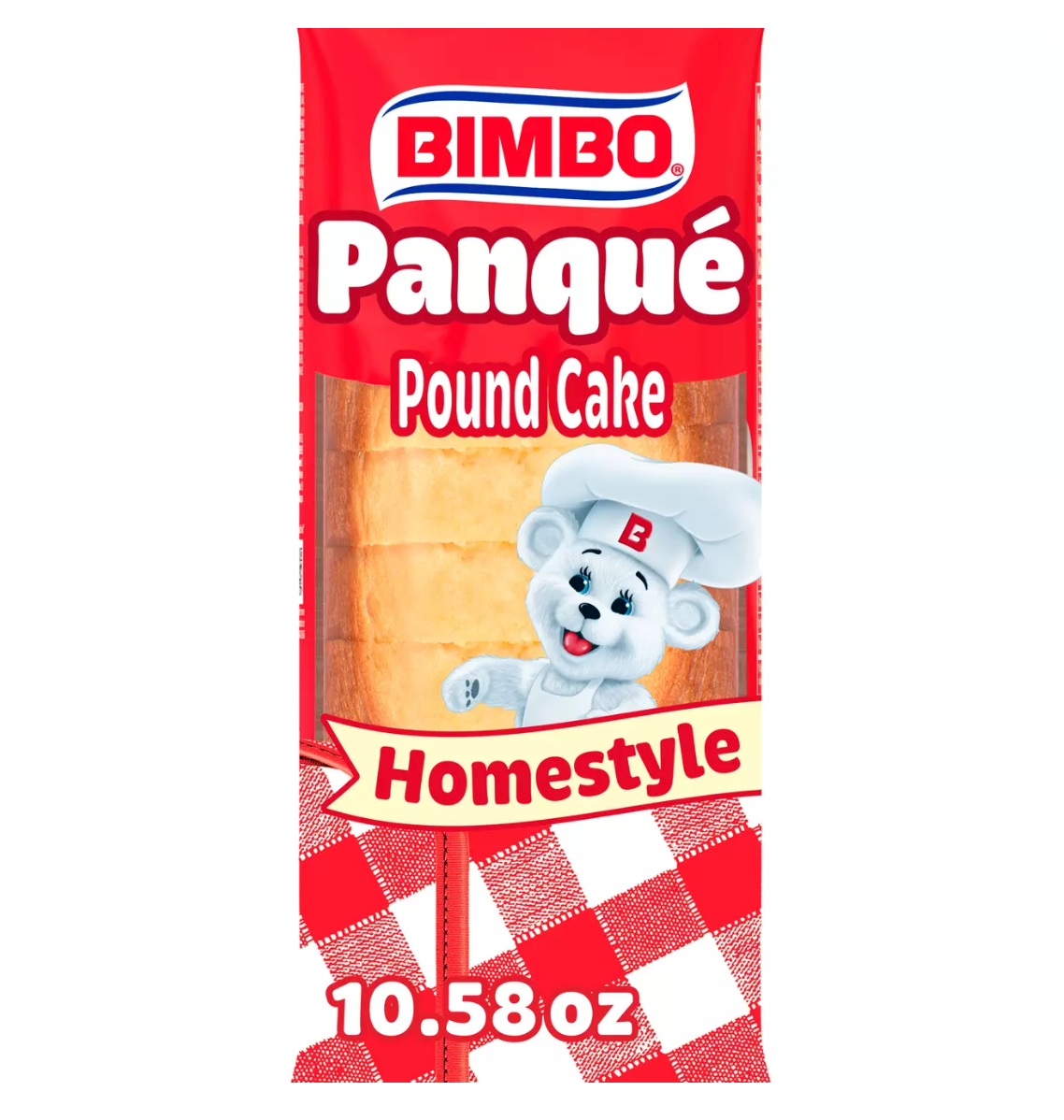 Bimbo Homestyle Pound Cake 10.58 oz Main image