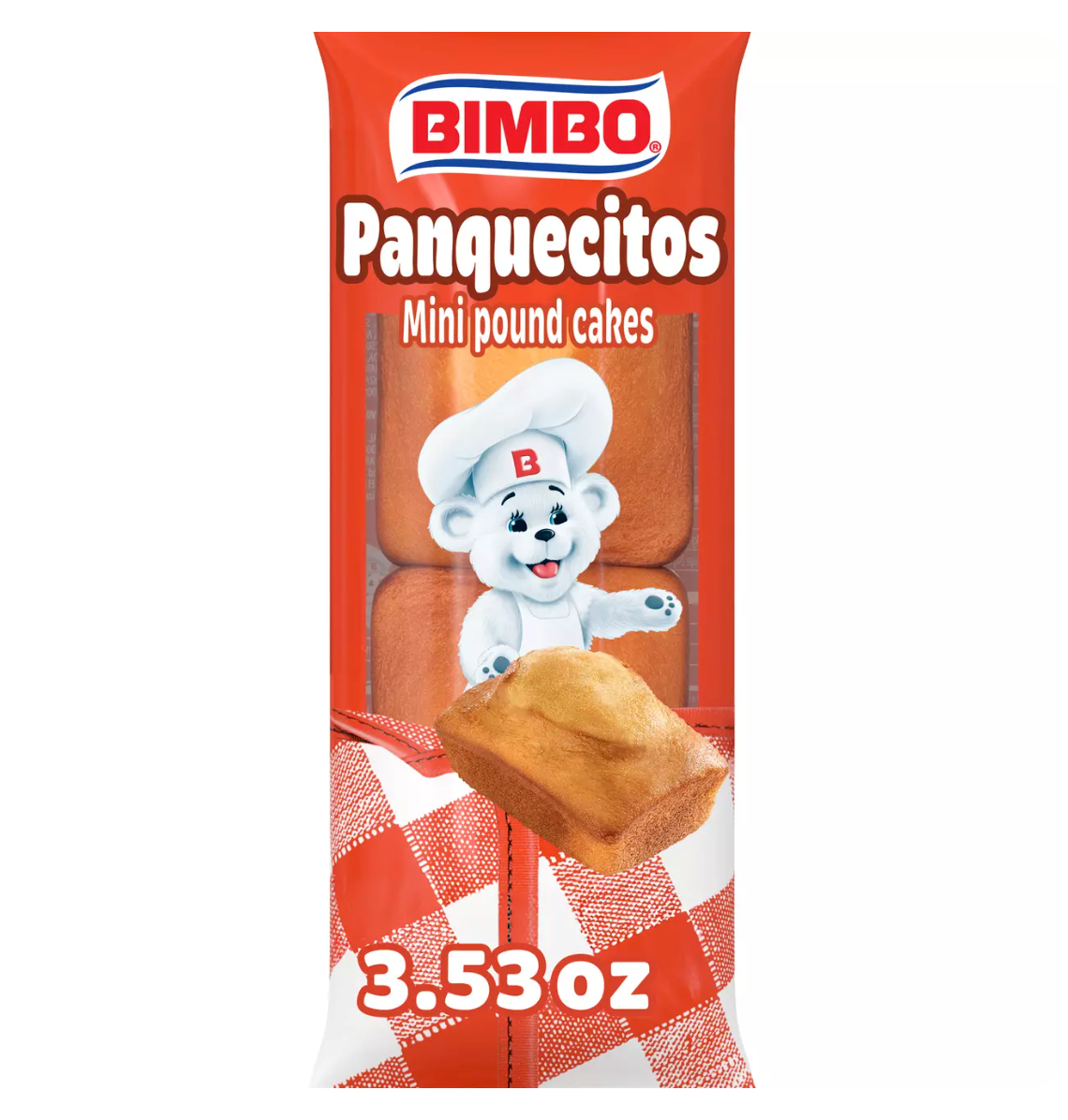 Bimbo Panquecitos Mini Pound Cakes 3.53 oz Main image