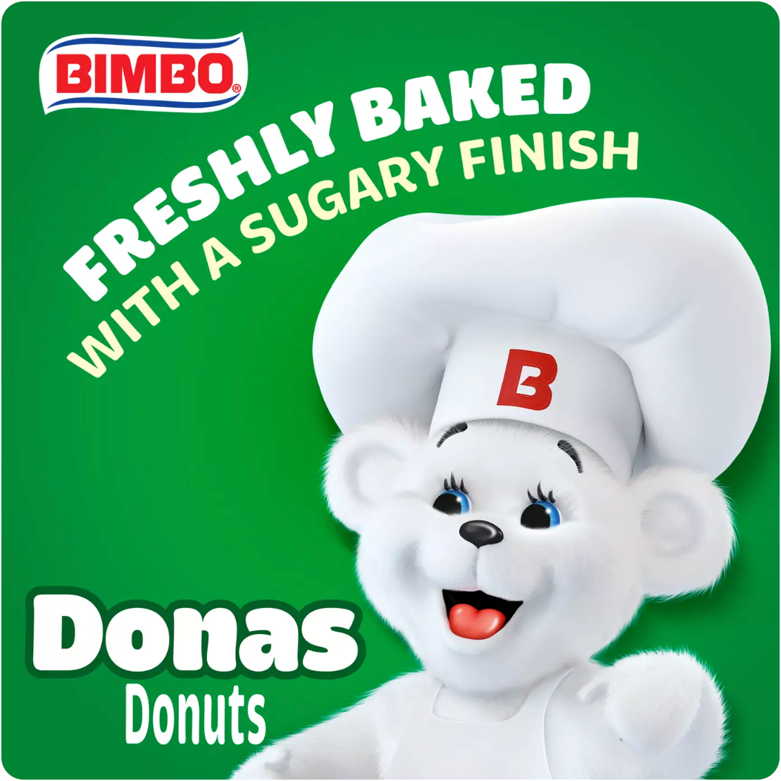 Bimbo Sugared Donuts 3.70 oz
