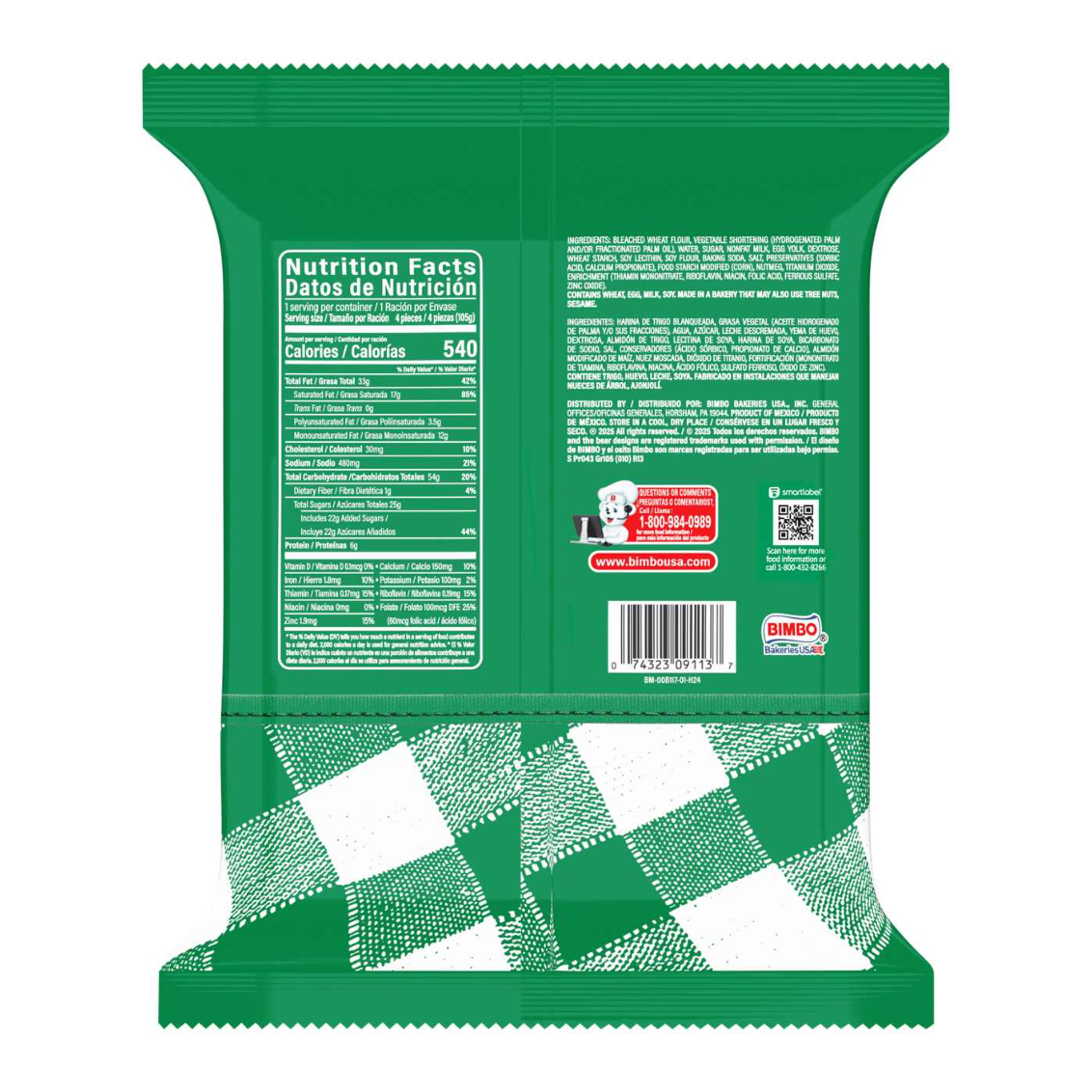 Bimbo Sugared Donuts 3.70 oz Secondary image