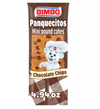 Bimbo Panquecitos Chocolate Chip Mini Pound Cakes 4.94 oz