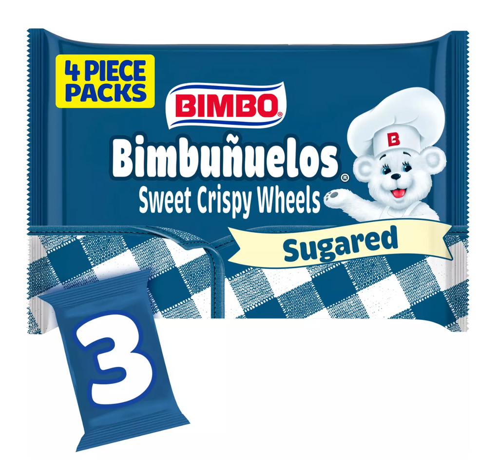 Bimbo Bimbuñuelos Sweet Crispy Wheels Snack Packs