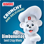 Bimbo Bimbuñuelos Sweet Crispy Wheels Snack Packs