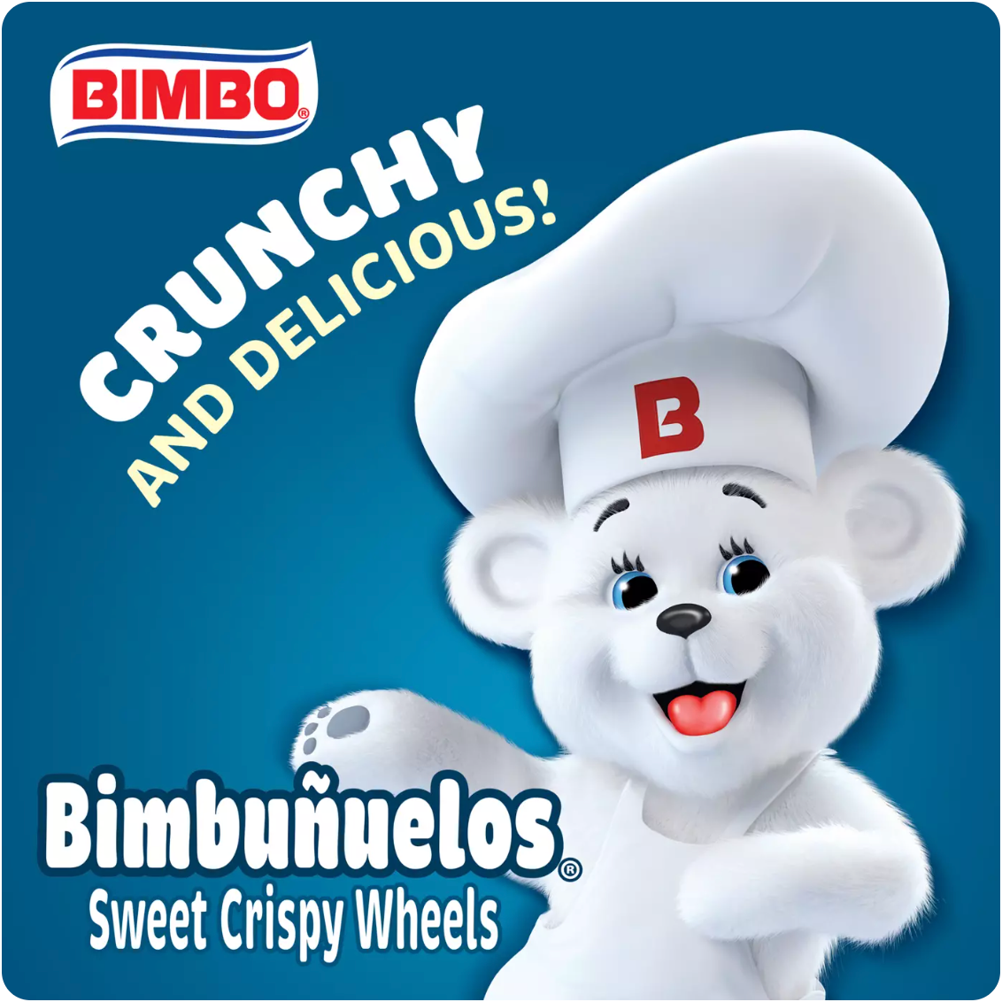 Bimbo Bimbuñuelos Sweet Crispy Wheels Snack Packs
