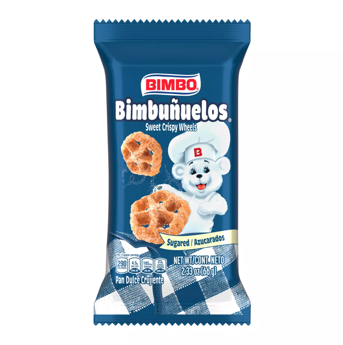 Bimbo Bimbuñuelos Sweet Crispy Wheels 2.33 oz