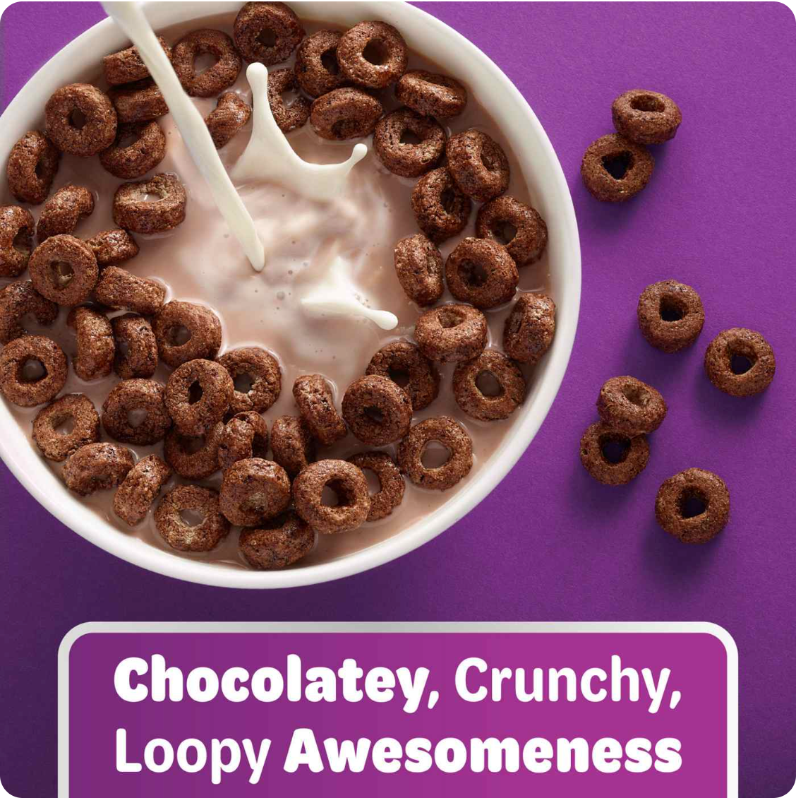 Kellogg's Cocoa Loops Cereal - Family Size 16.6 oz