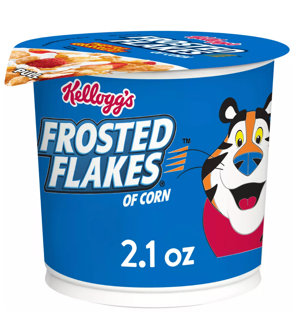 Kellogg's Frosted Flakes Cereal Cup 2.1 oz