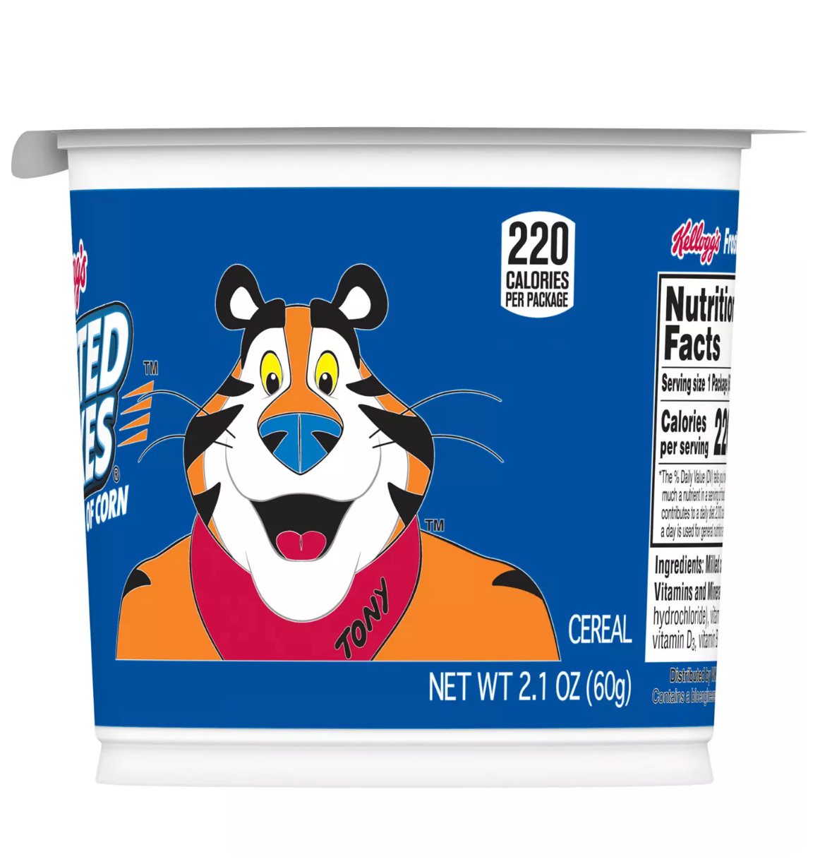 Kellogg's Frosted Flakes Cereal Cup 2.1 oz Secondary image