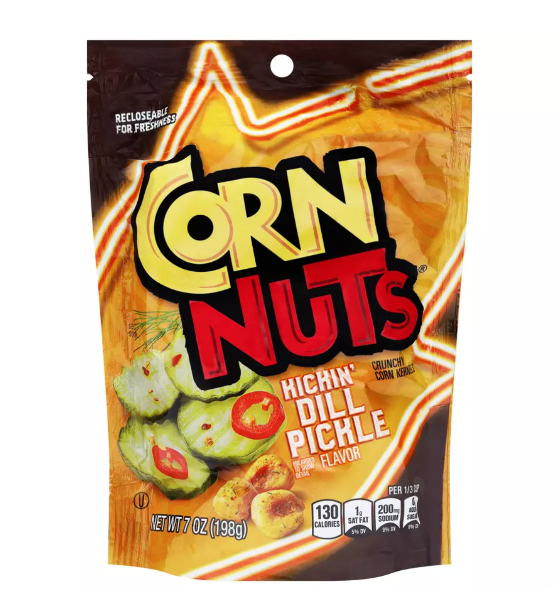Corn Nuts Kickin' Dill Pickle Crunchy Corn Kernels – 7 oz Main image