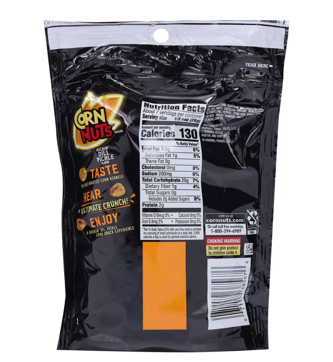 Corn Nuts Kickin' Dill Pickle Crunchy Corn Kernels – 7 oz Secondary image