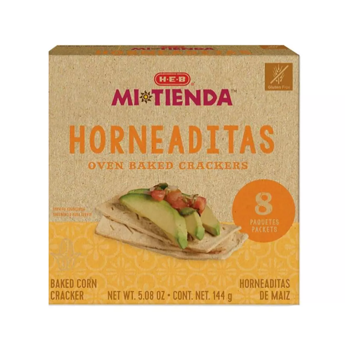 HEB Mi Tienda Horneaditas Oven Baked Corn Crackers 5.08 oz Main image