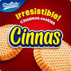 Marinela Cinnas Cinnamon Cookies Snack Packs 8 ct