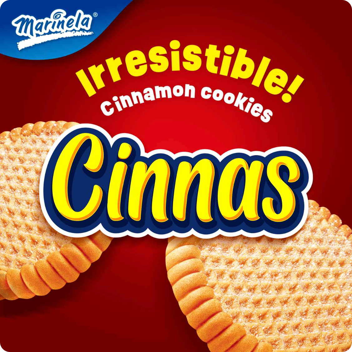 Marinela Cinnas Cinnamon Cookies Snack Packs 8 ct