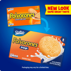 Marinela Polvorones Orange Shortbread Cookies 8 ct
