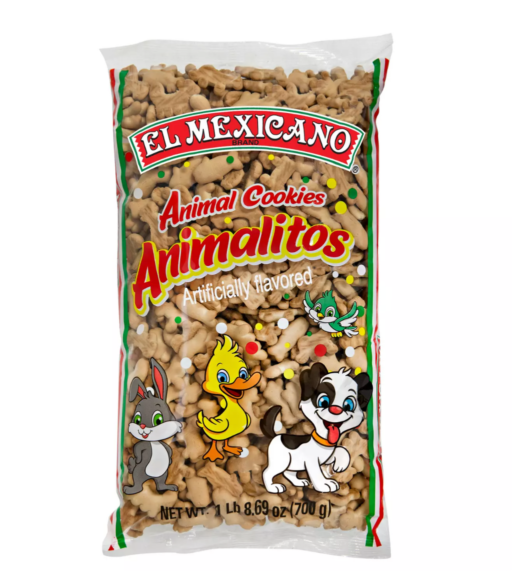 El Mexicano Animalitos Animal Cookies 1 lb