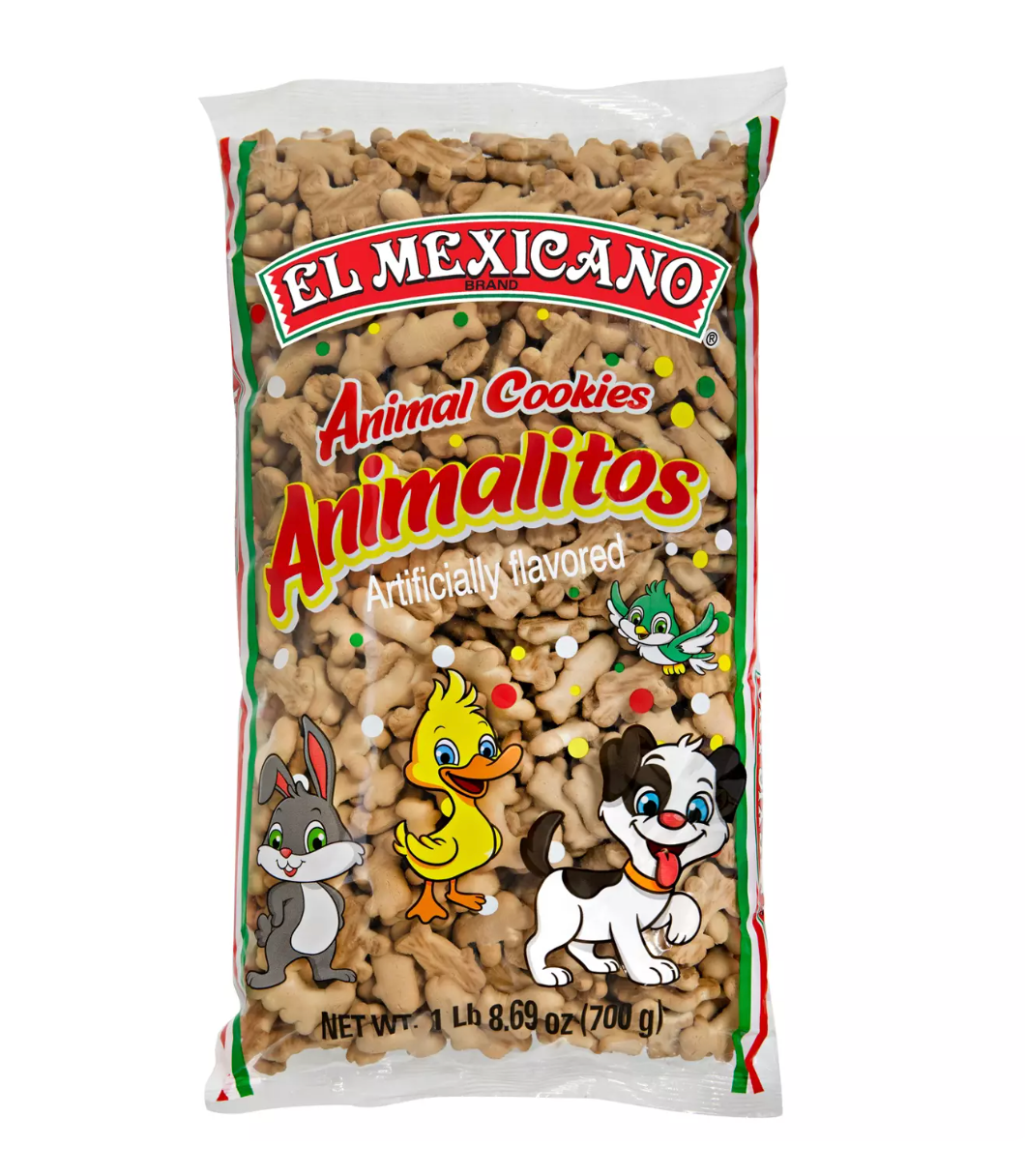 El Mexicano Animalitos Animal Cookies 1 lb