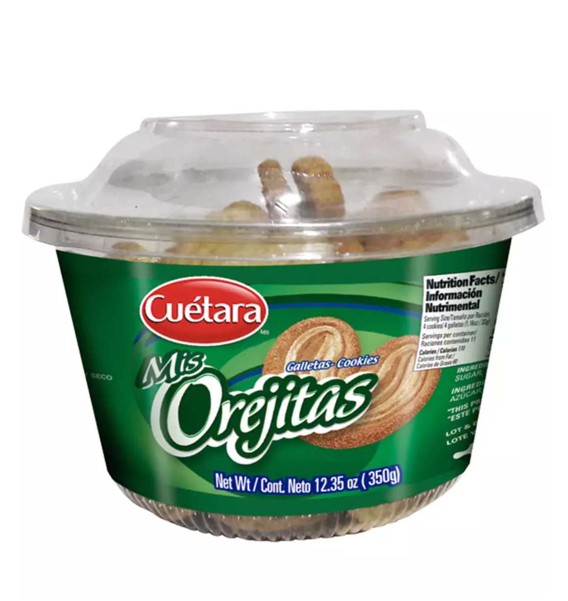 Cuetara Mis Orejitas Cookies 12.35 oz Main image