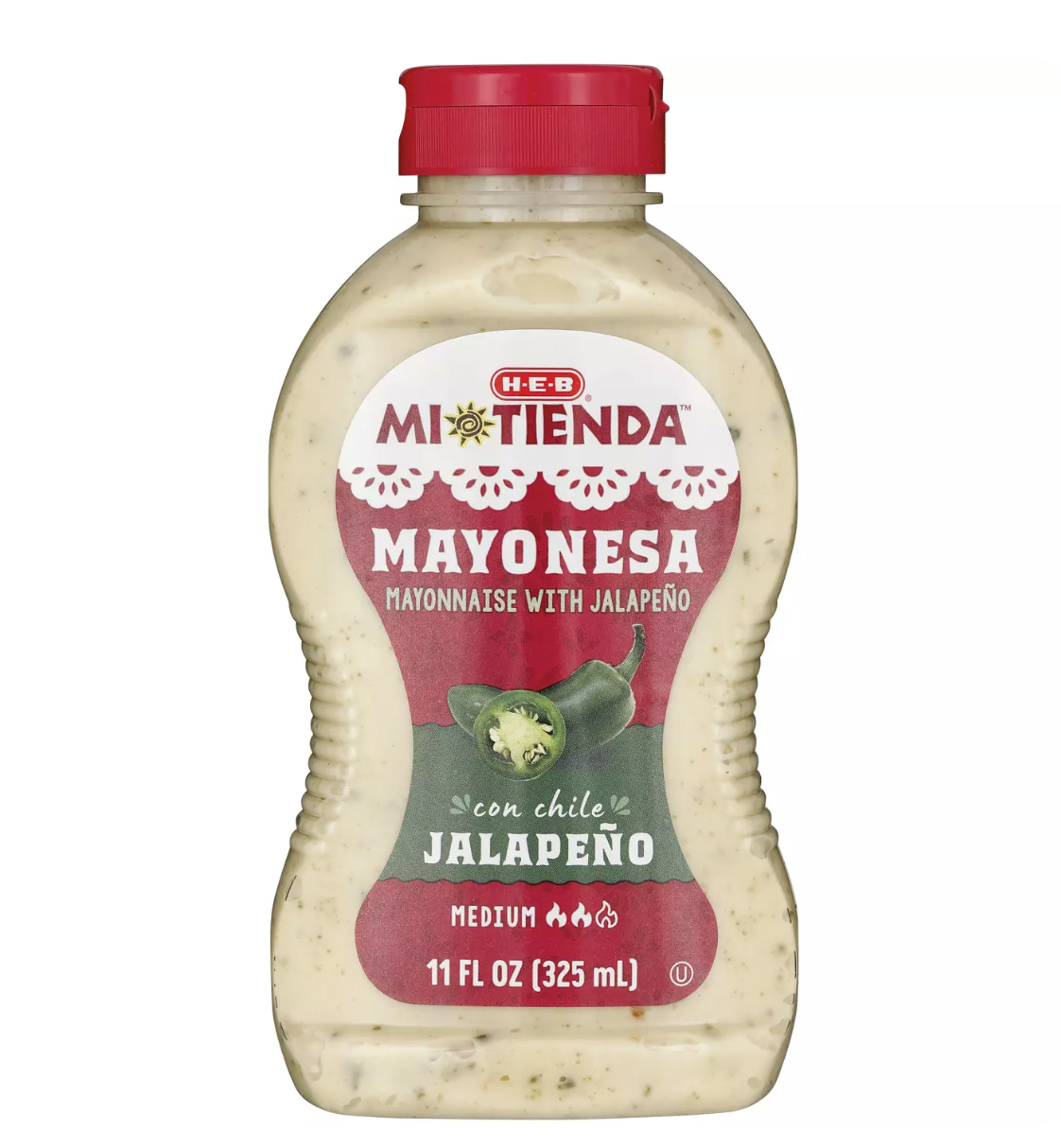 HEB Mi Tienda Jalapeño Mayonnaise 11 oz Main image
