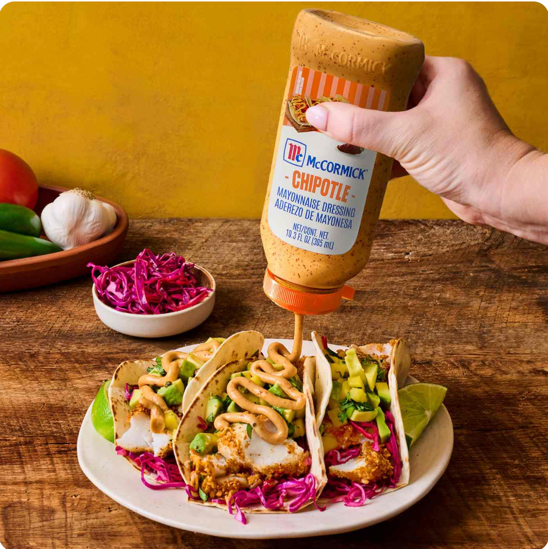 McCormick Chipotle Mayonnaise Dressing 10.3 oz Secondary image