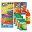 Act II Popcorn 17 Pack + Valentina Very Hot Sauce 34oz + Zuko Drink Mix 4 Pack – Ultimate Snack Bundle